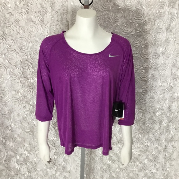 3/4 Sleeve Nike Running - Picture 5 of 8
